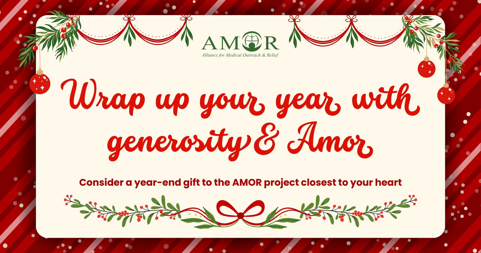 AMOR end of year carousel