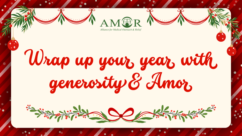 Wrap up your year with generosity and AMOR