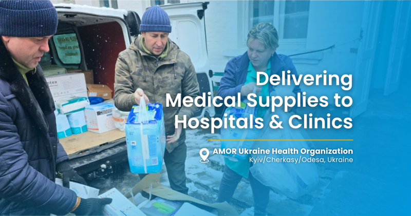 AUHO Delivering Medical Supplies- Mobile